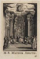 TvB G 4851
<br/>
Martyrium Matthias ("Kleine Apostelserie")
<br/>
<em>Callot, Jacques (1592 - 1635) - kopie naar</em>